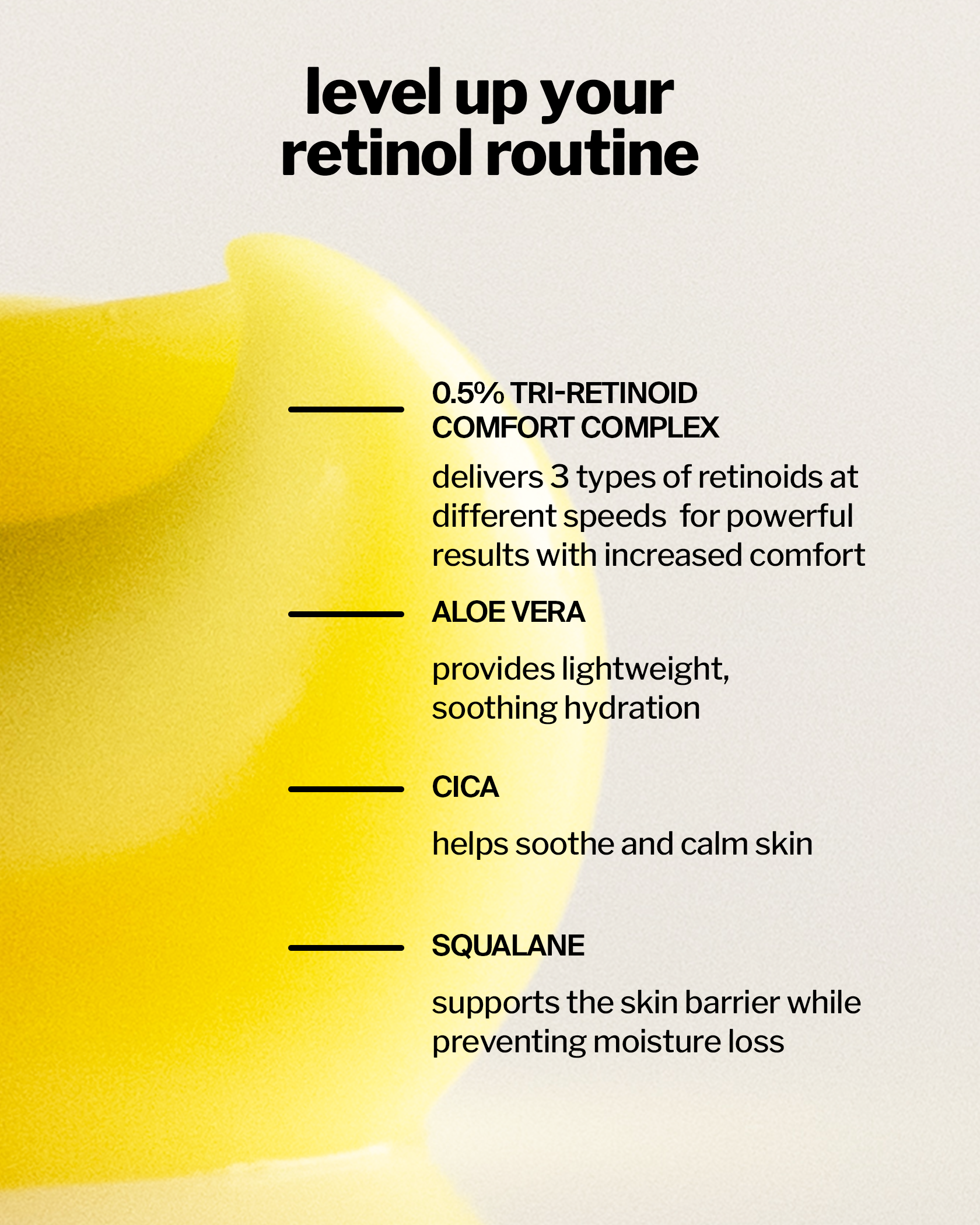 advanced retinol gel 0.5% 6