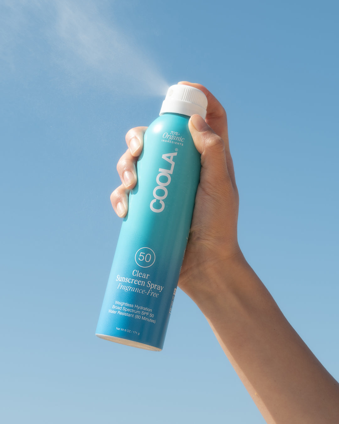 Clear Sunscreen Spray - Fragrance Free 3