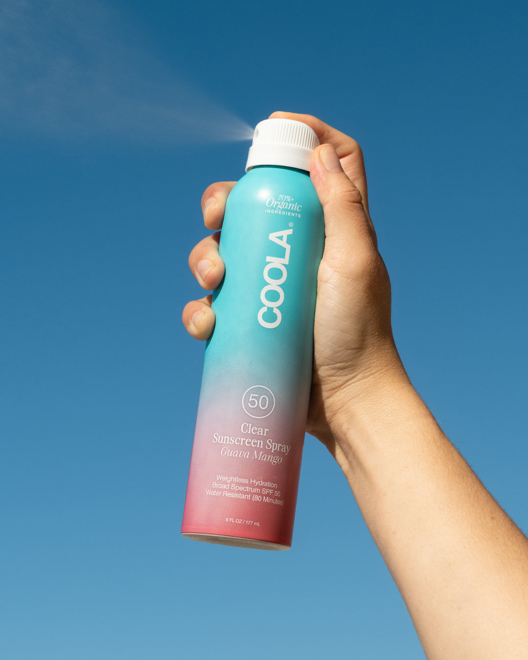 Clear Sunscreen Spray - Guava Mango 3