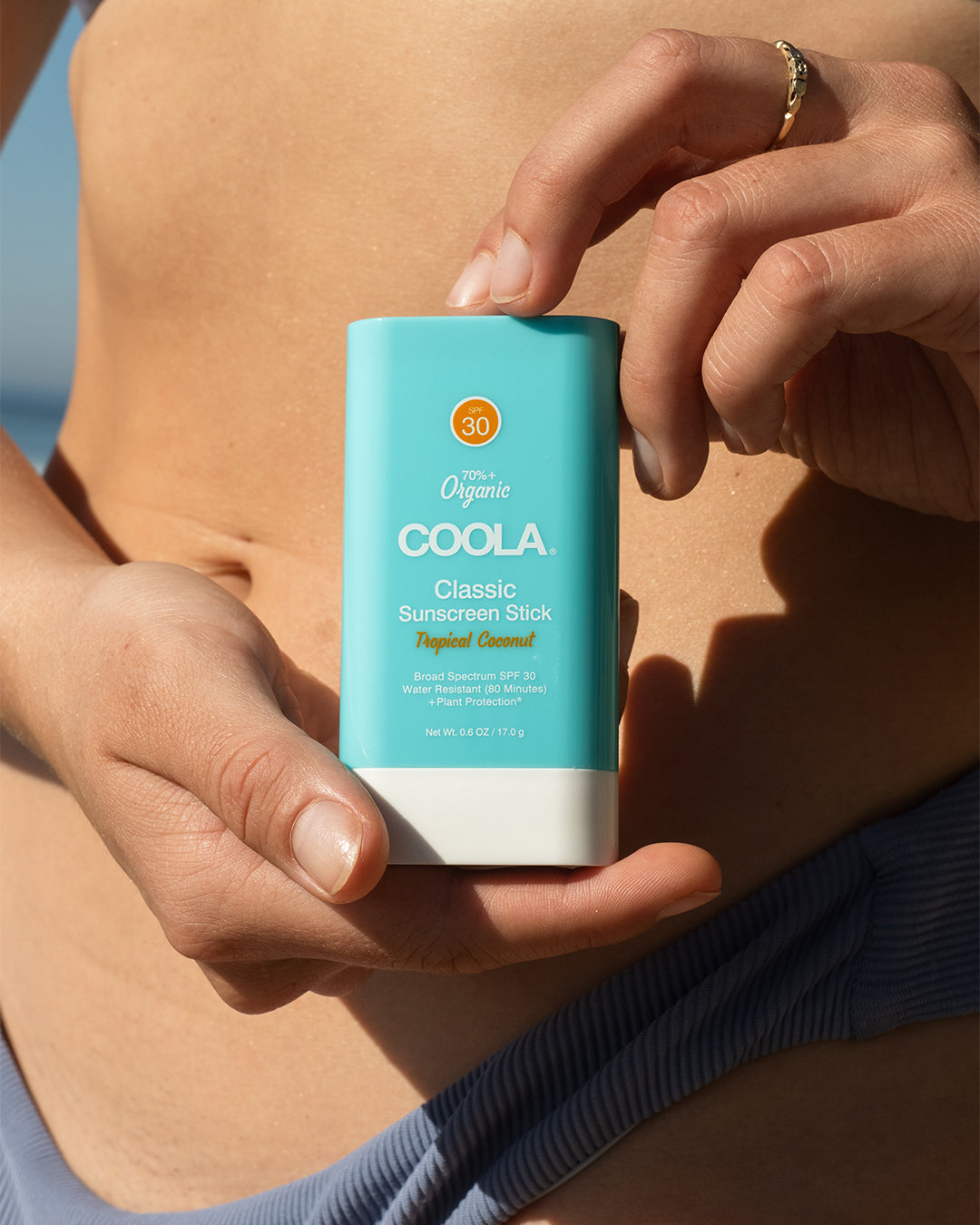 Clear Sunscreen Stick - Tropical Coconut 3
