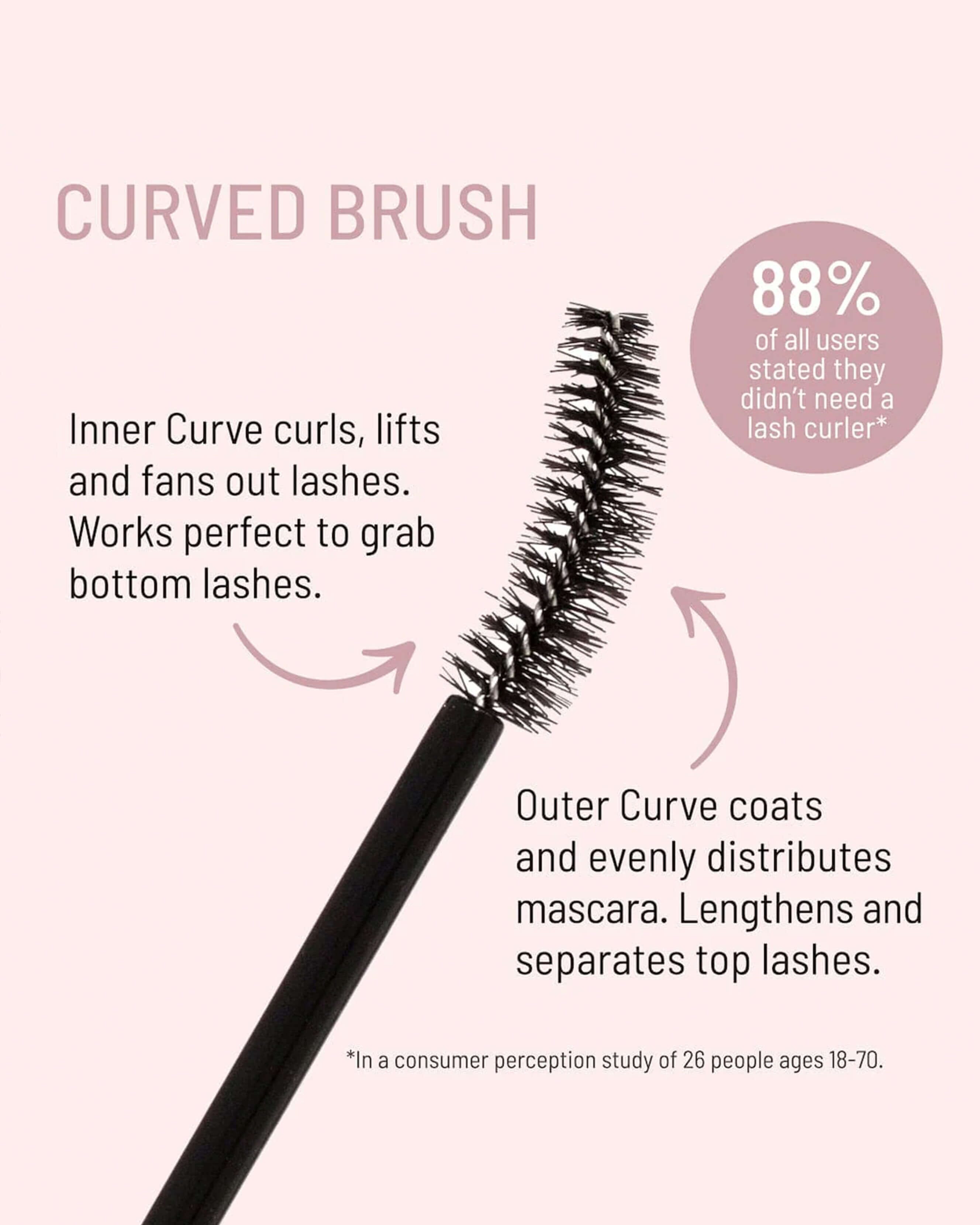 Lash Confidence Volume + Length + Curl Clean Mascara 10