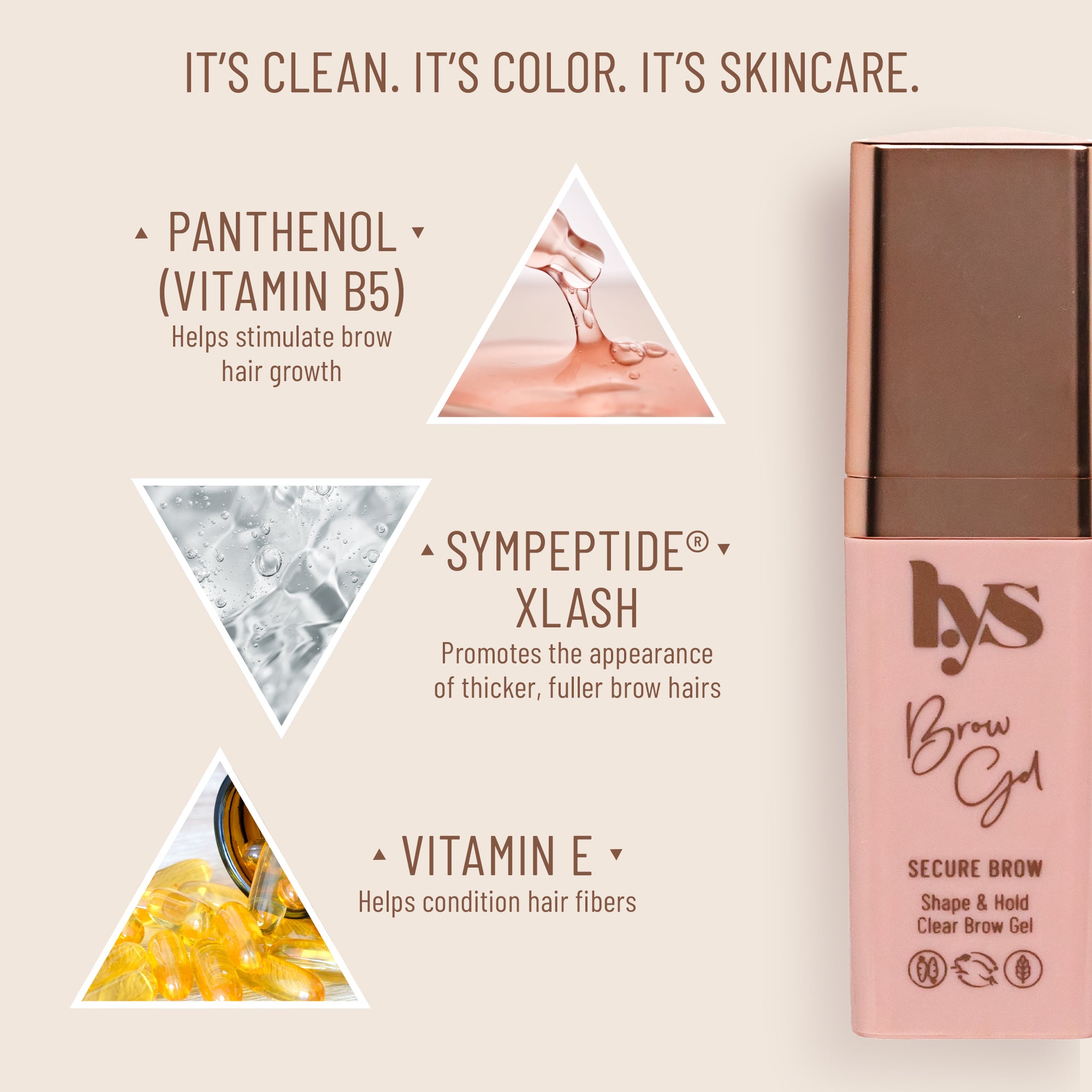 Secure Brow Shape + Hold Clear Brow Gel 6