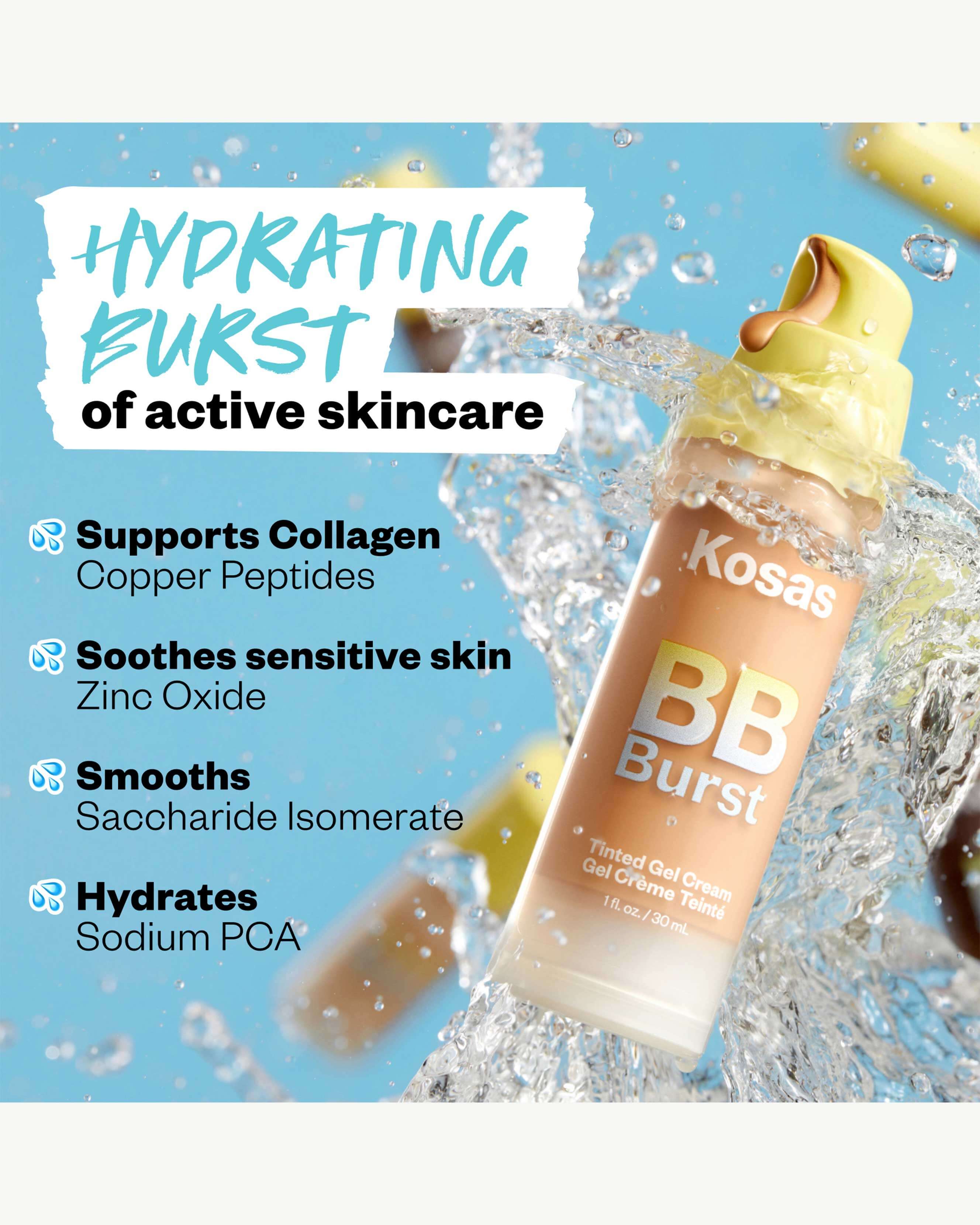 Tinted Skincare Lineup with BB Burst 5