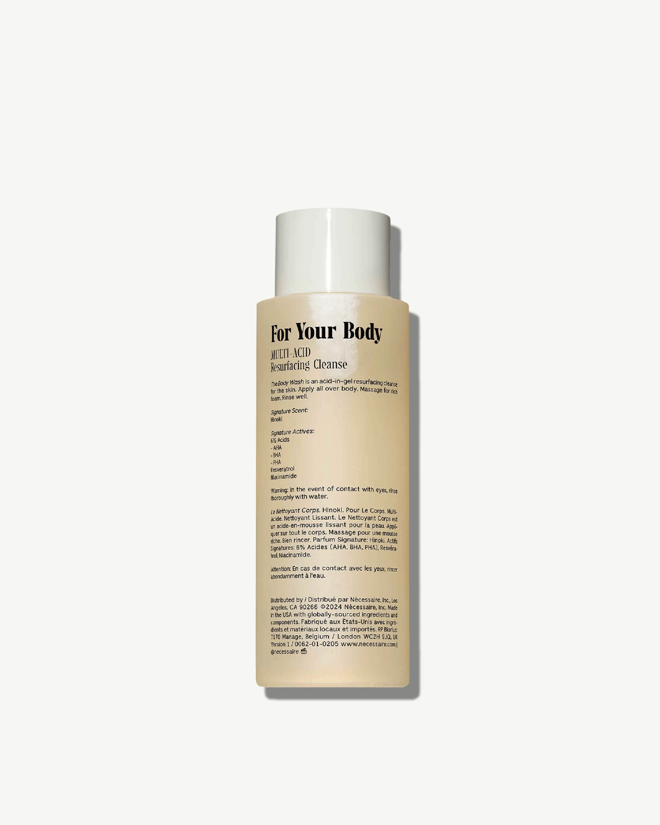 The Body Wash 100 ml | Multi-Acid | Hinoki 1