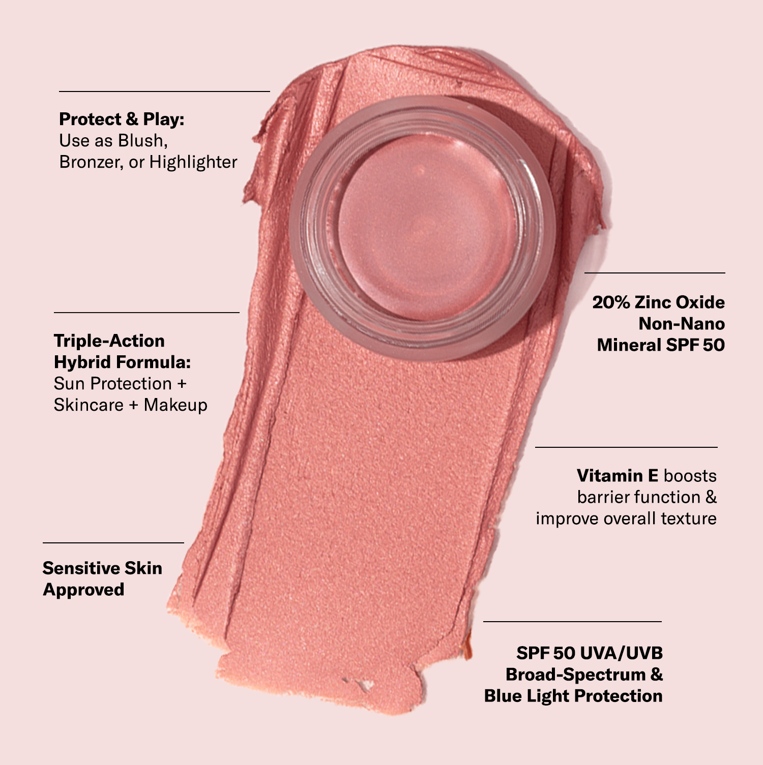 SPF 50 Color Balm & Brush Duo 9