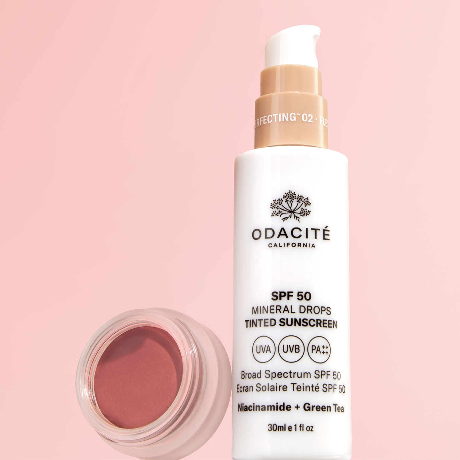 SPF 50 Tinted Sunscreen & Color Balm Duo 1