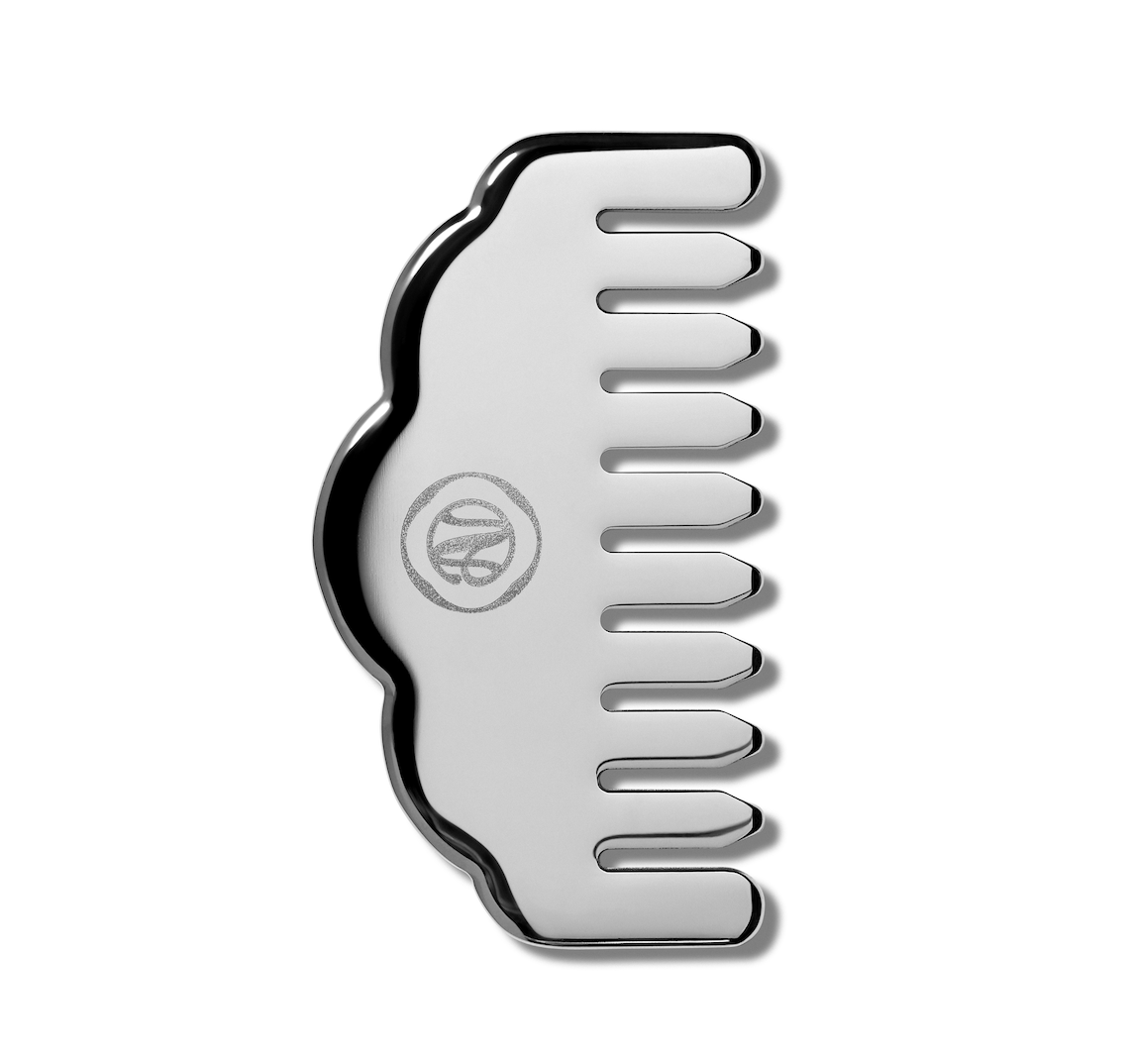stainless steel gua sha stimulating scalp comb 1