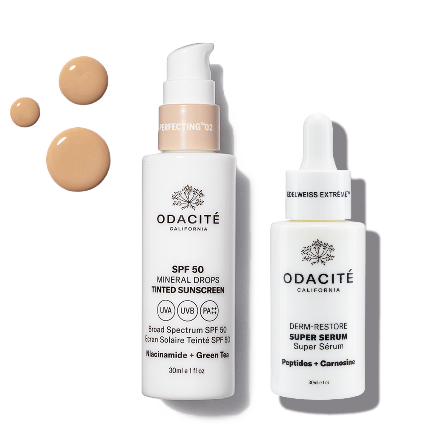 Sun Defense Performance Duo • SPF 50 + Super Serum 1