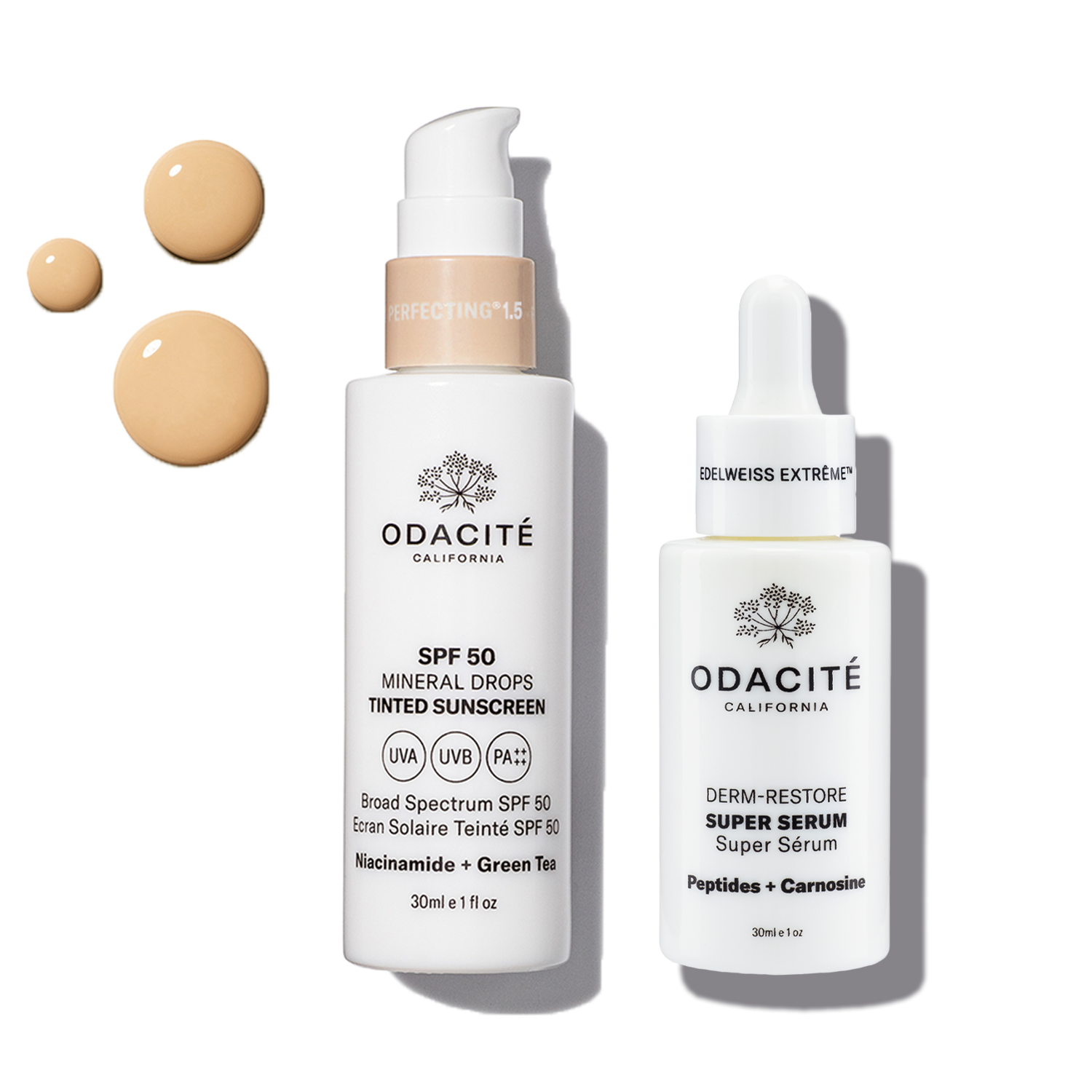 Sun Defense Performance Duo • SPF 50 + Super Serum 1