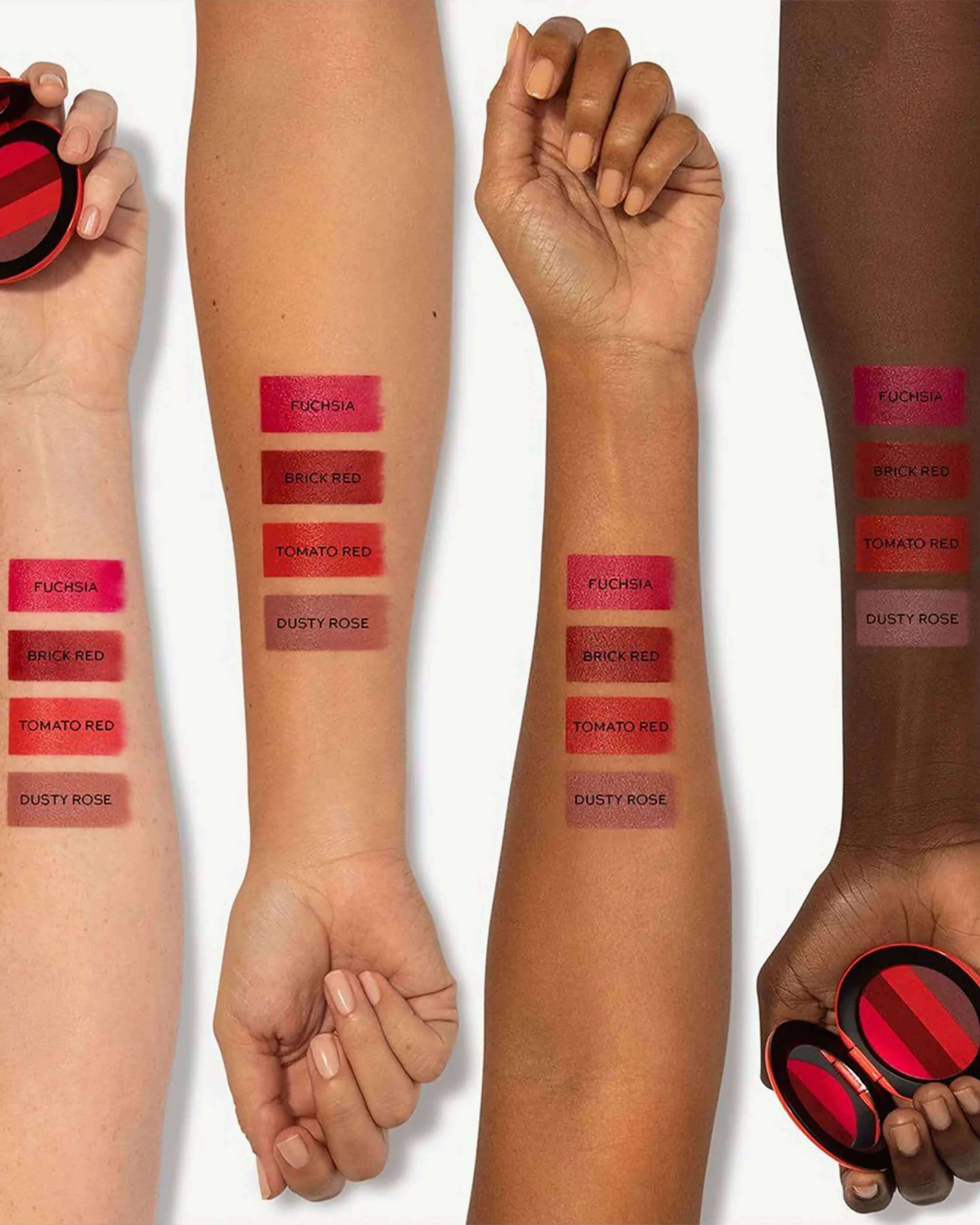 Lip Suede Palette - Les Rouges 6