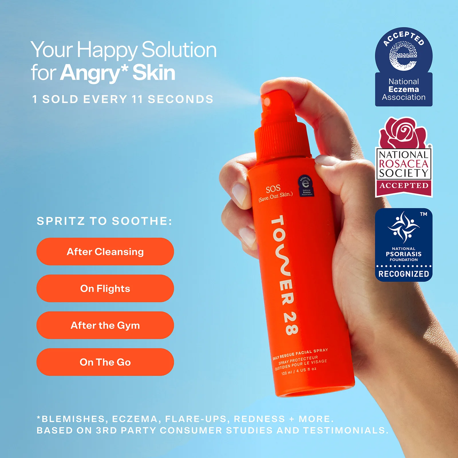 SOS Rescue Spray - Standard Size 10