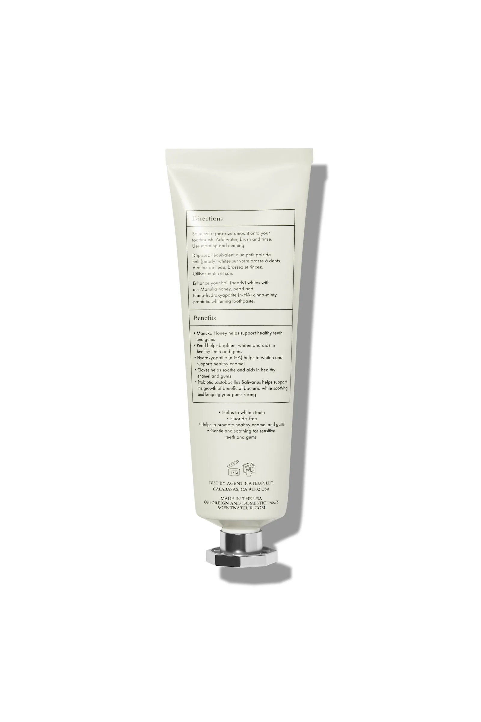 holi (pearly) whites probiotic whitening toothpaste 2
