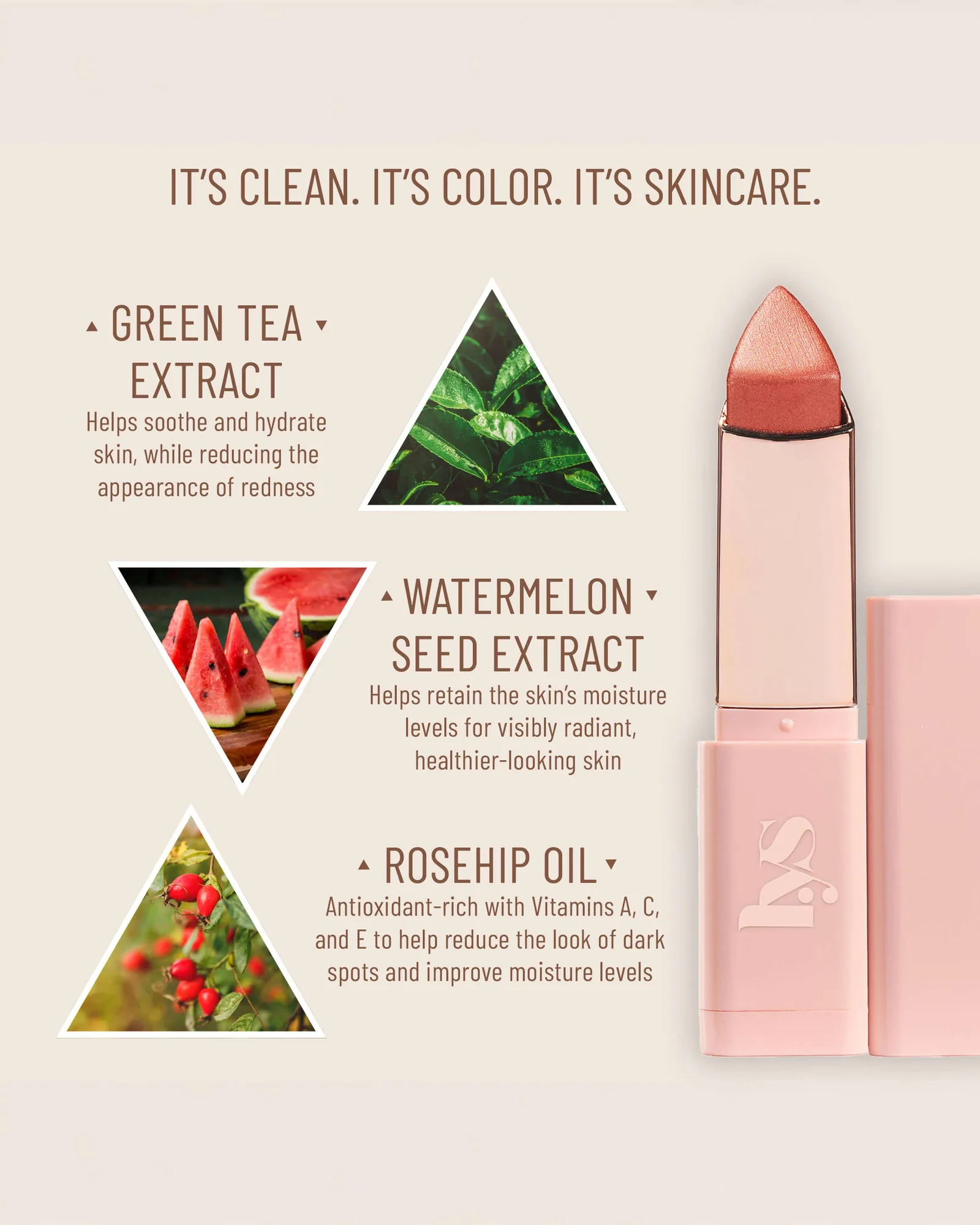 Higher Standard Cream Glow Blush Stick 5