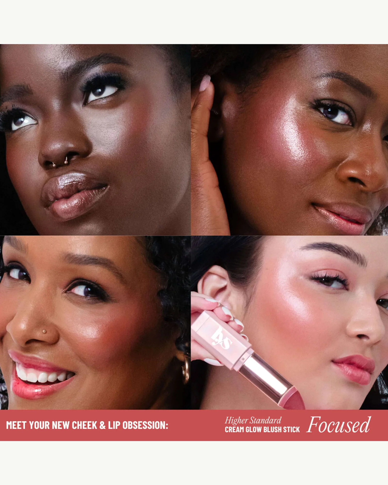 Higher Standard Cream Glow Blush Stick 3