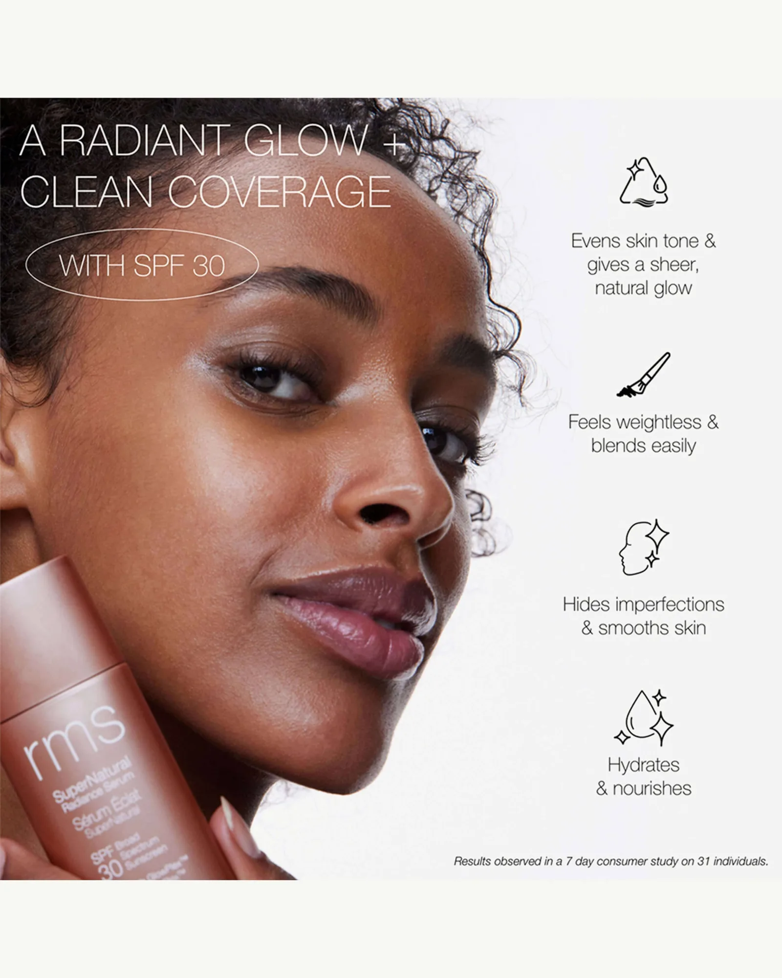 Supernatural Radiance Serum Broad Spectrum SPF 30 Sunscreen 3