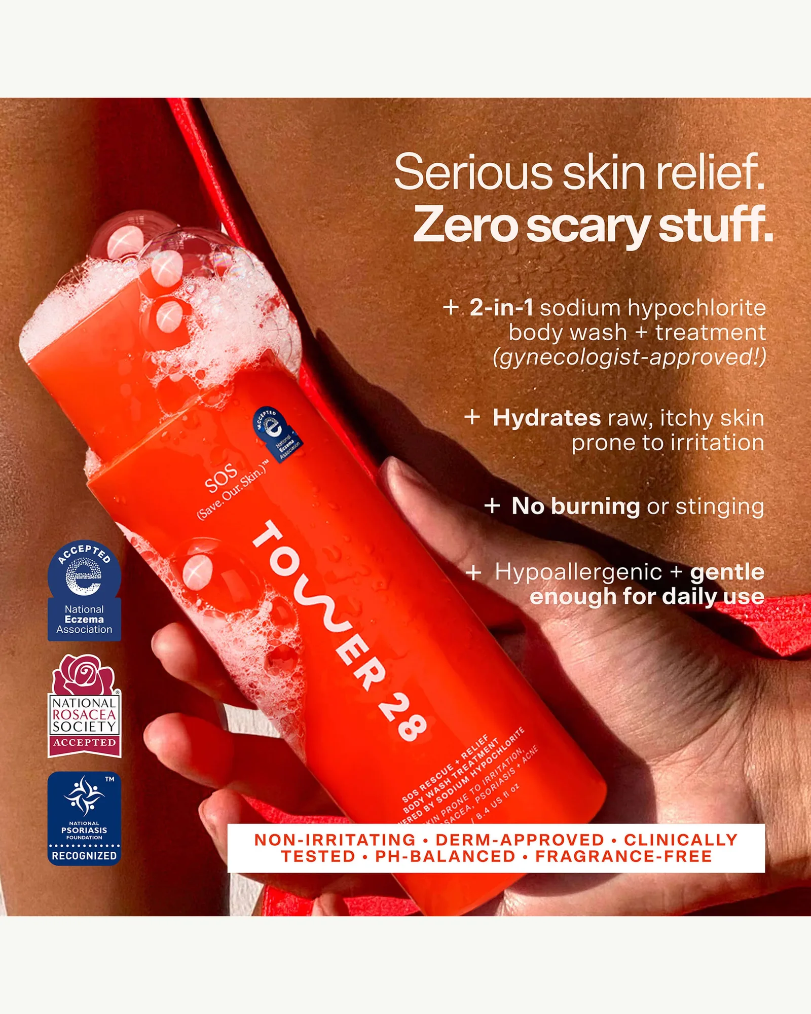 SOS Rescue + Relief Body Wash Treatment 3