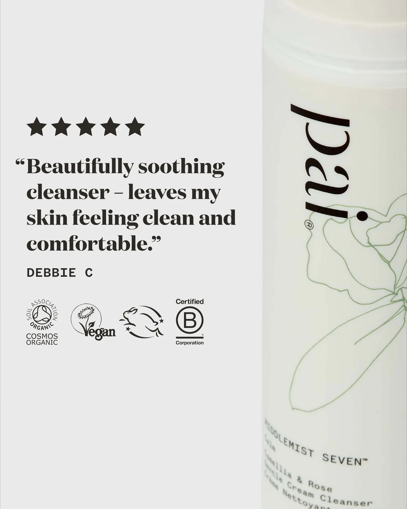 Middlemist Seven™ Cream Cleanser Mini 5