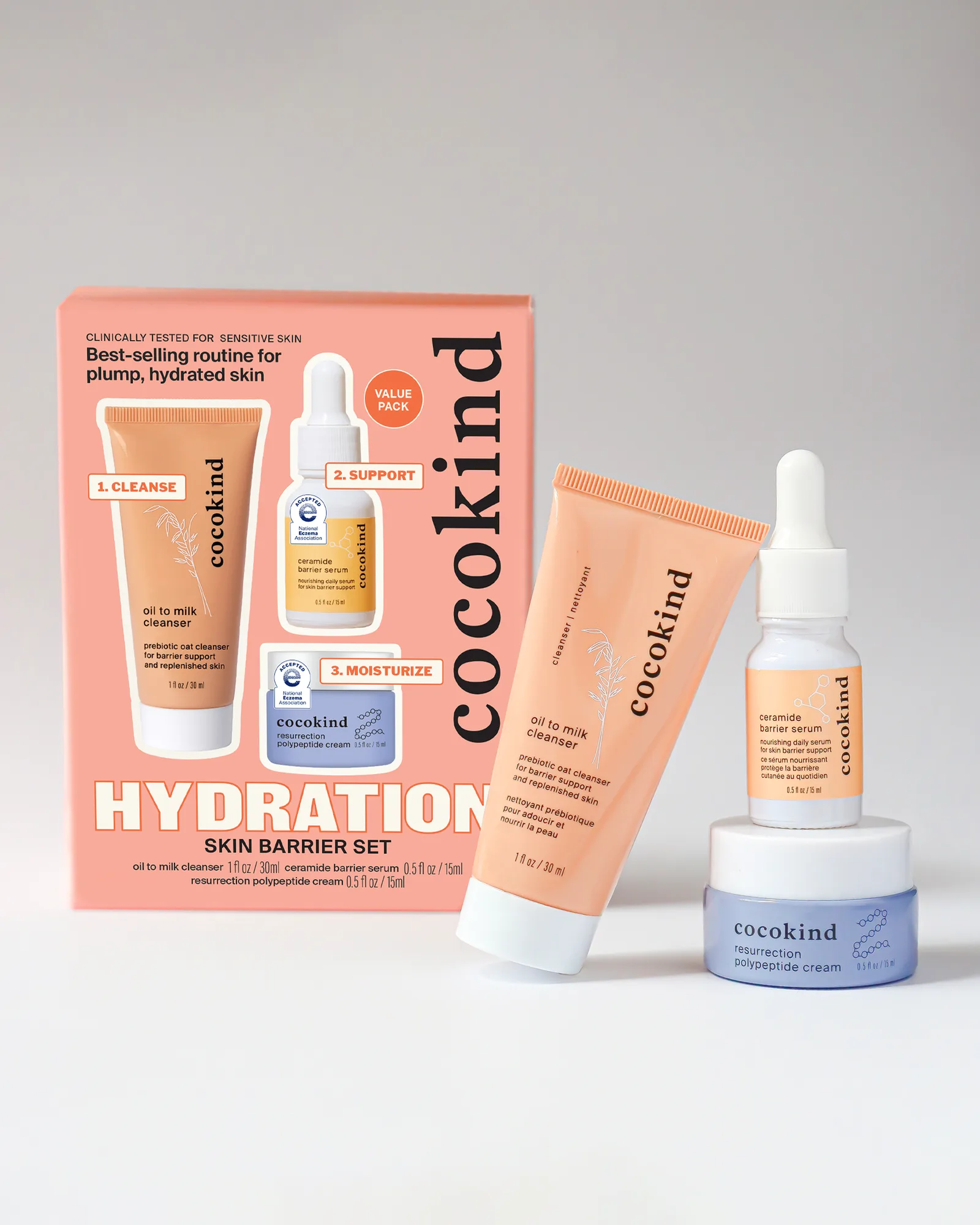 hydration skin barrier set 2