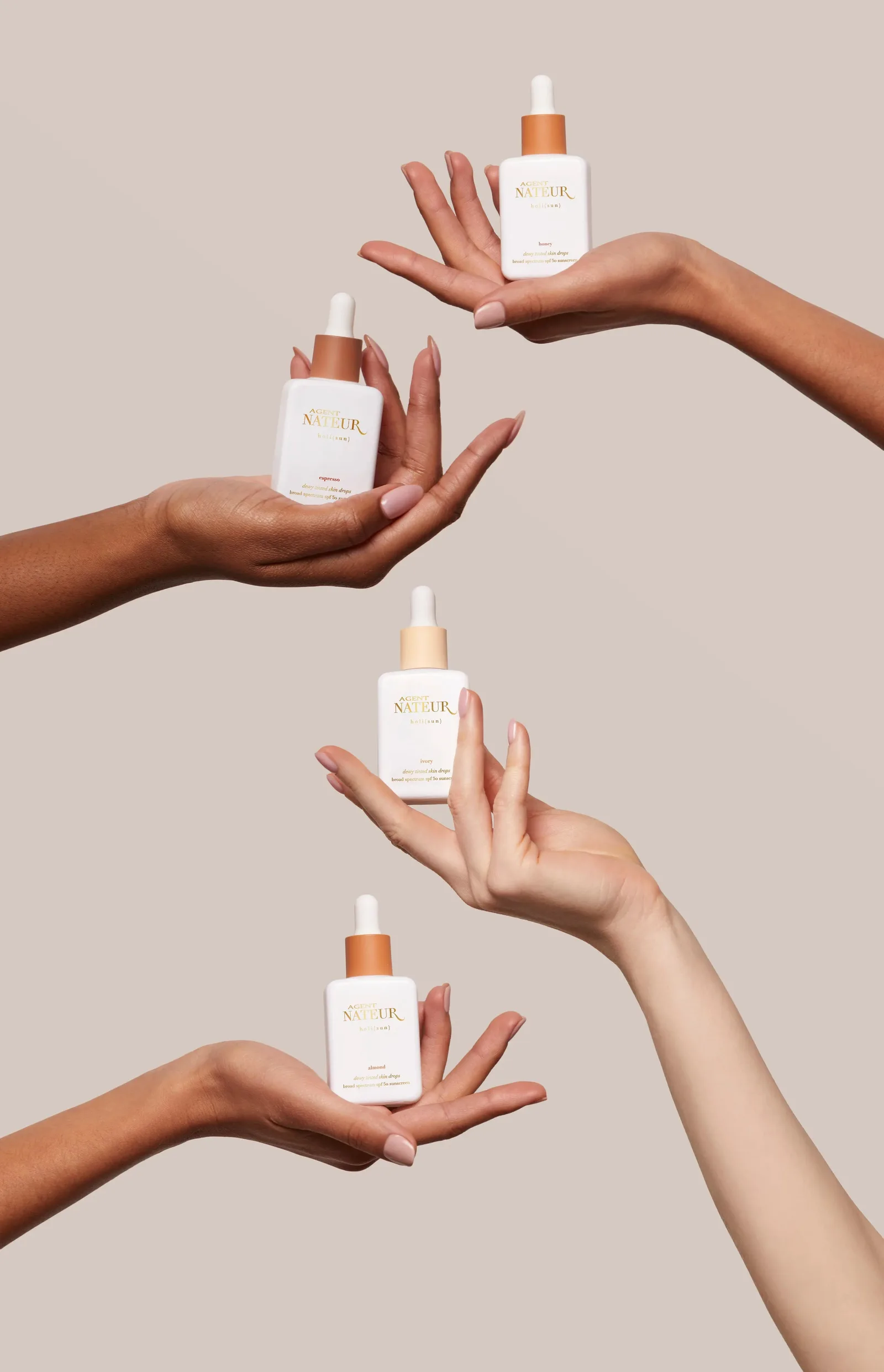 holi (sun) spf 50 dewy tinted skin drops 12