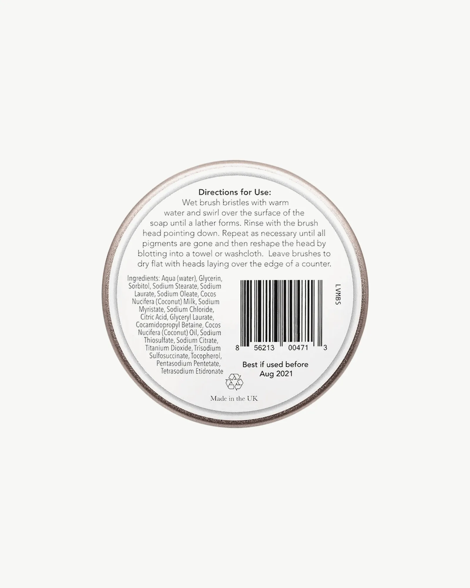 Luxury Vegan Brush Soap 3