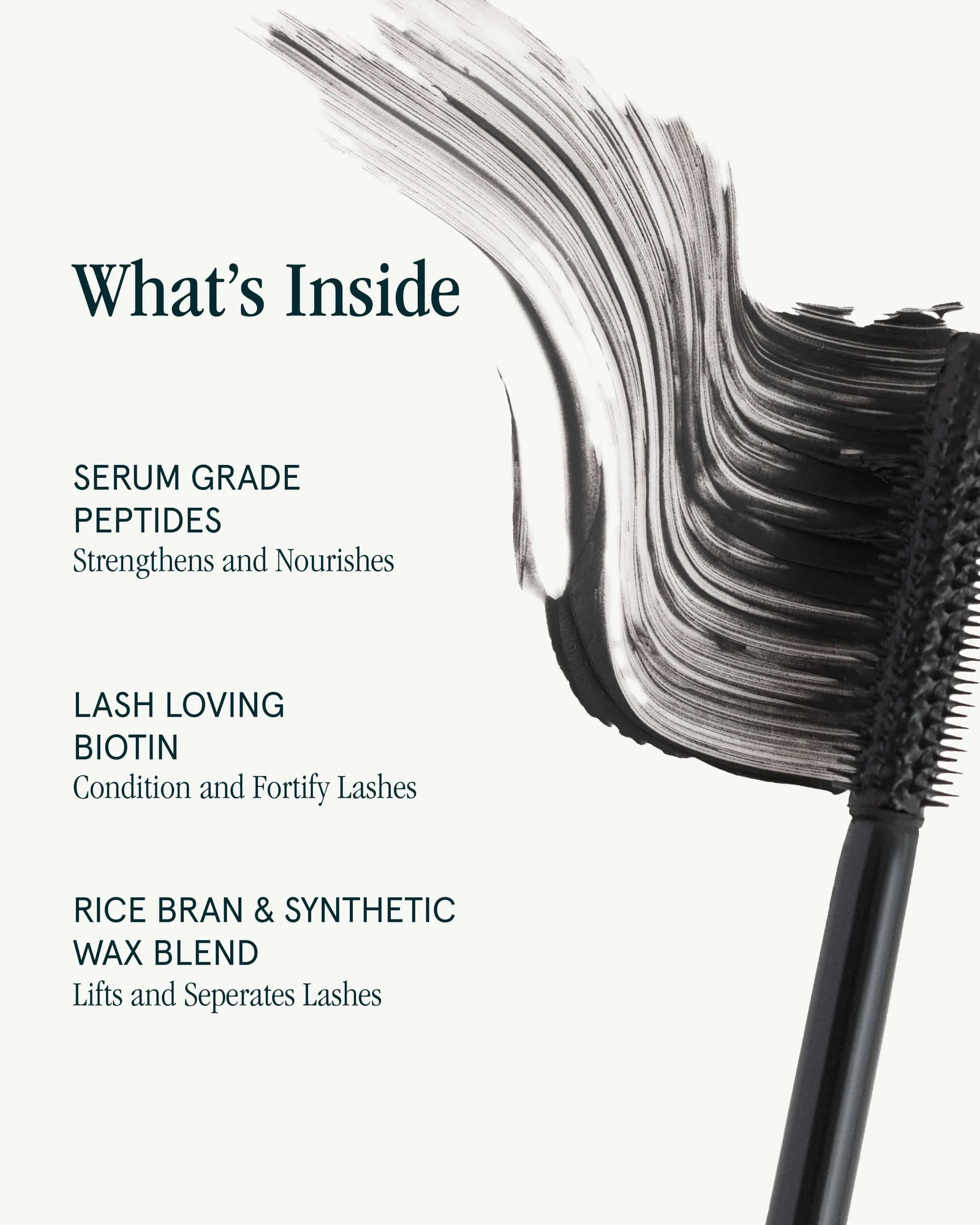 Peptide Lengthening Mascara 9