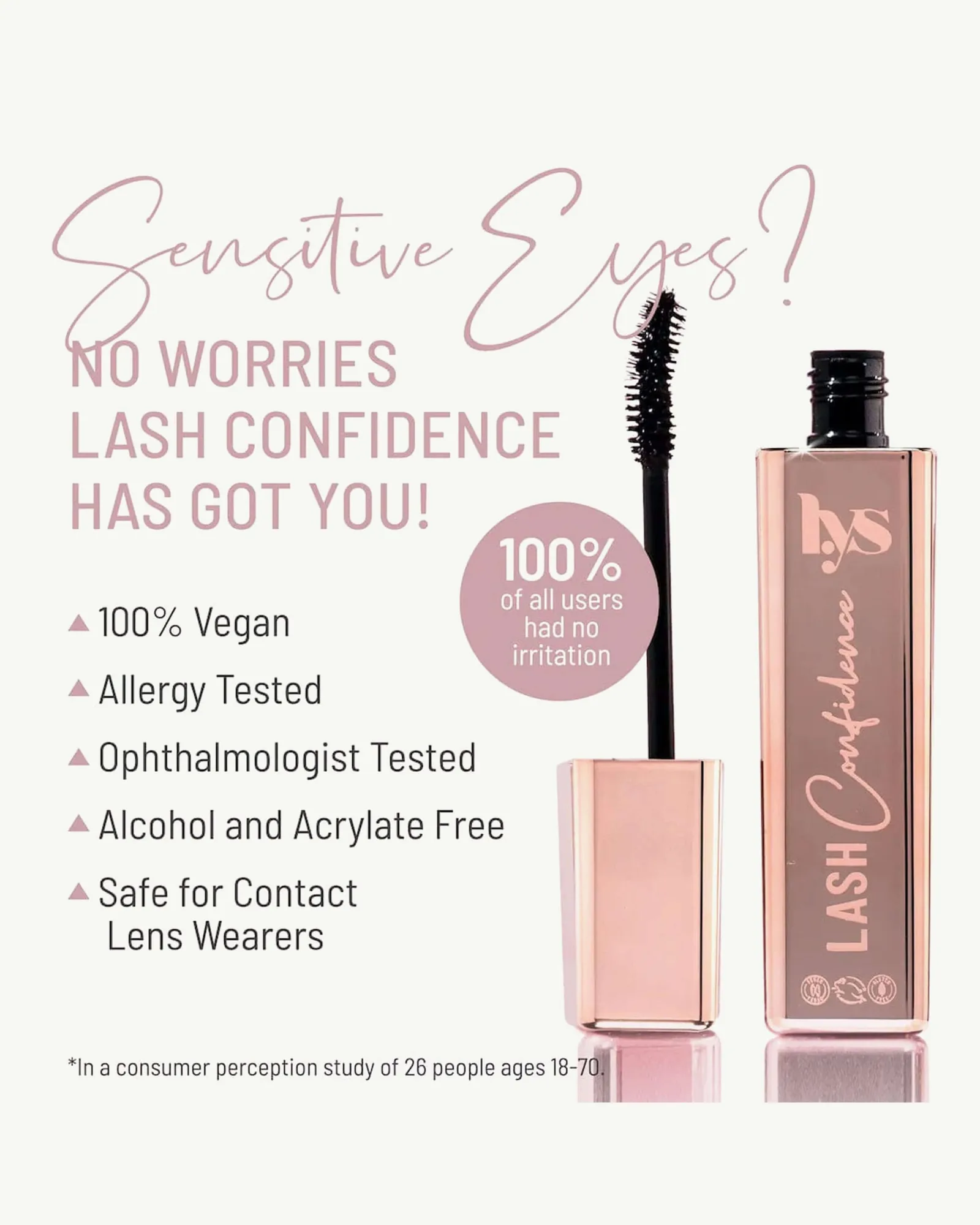Lash Confidence Volume + Length + Curl Clean Mascara 13