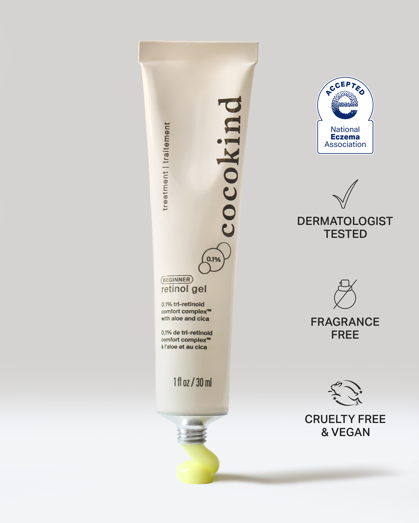 beginner retinol gel 0.1% 1