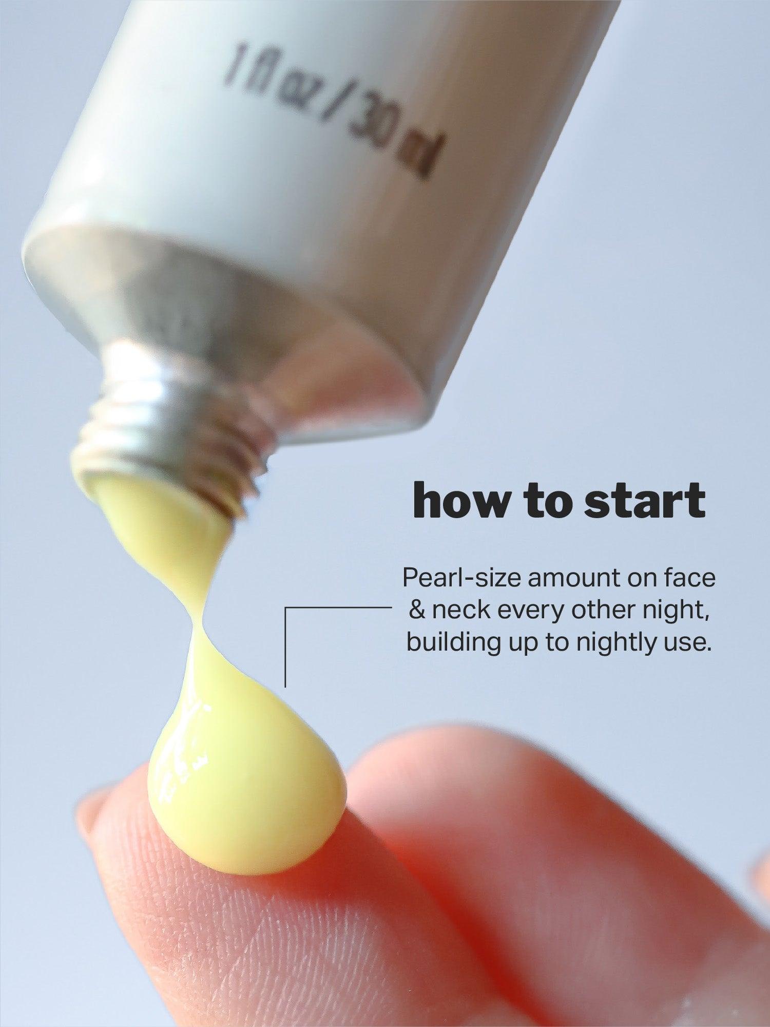 beginner retinol gel 0.1% 7