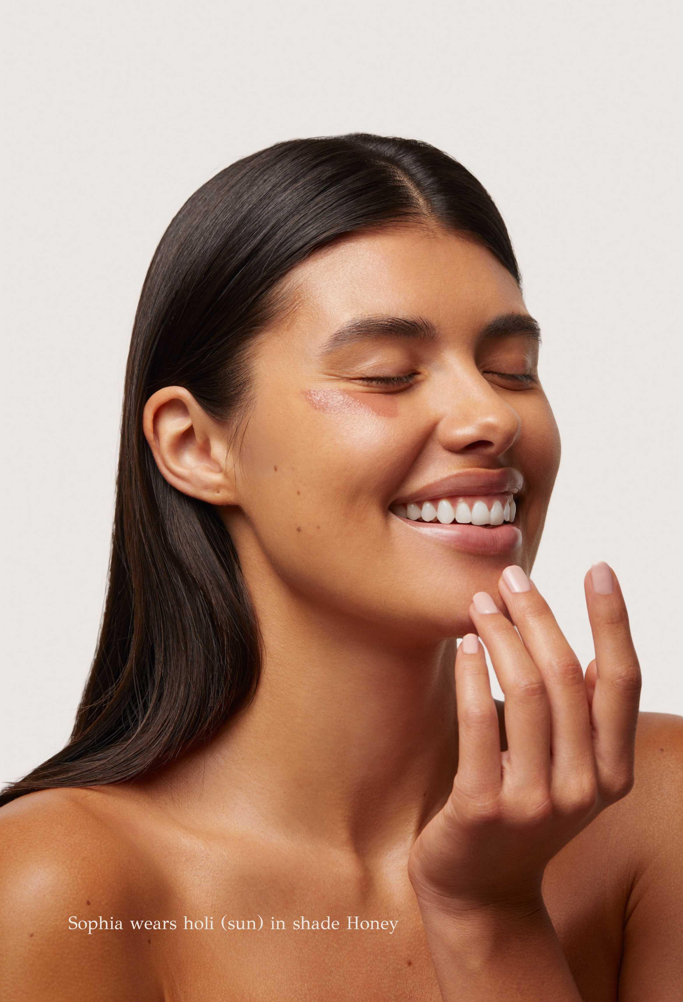 holi (sun) spf 50 dewy tinted skin drops 4