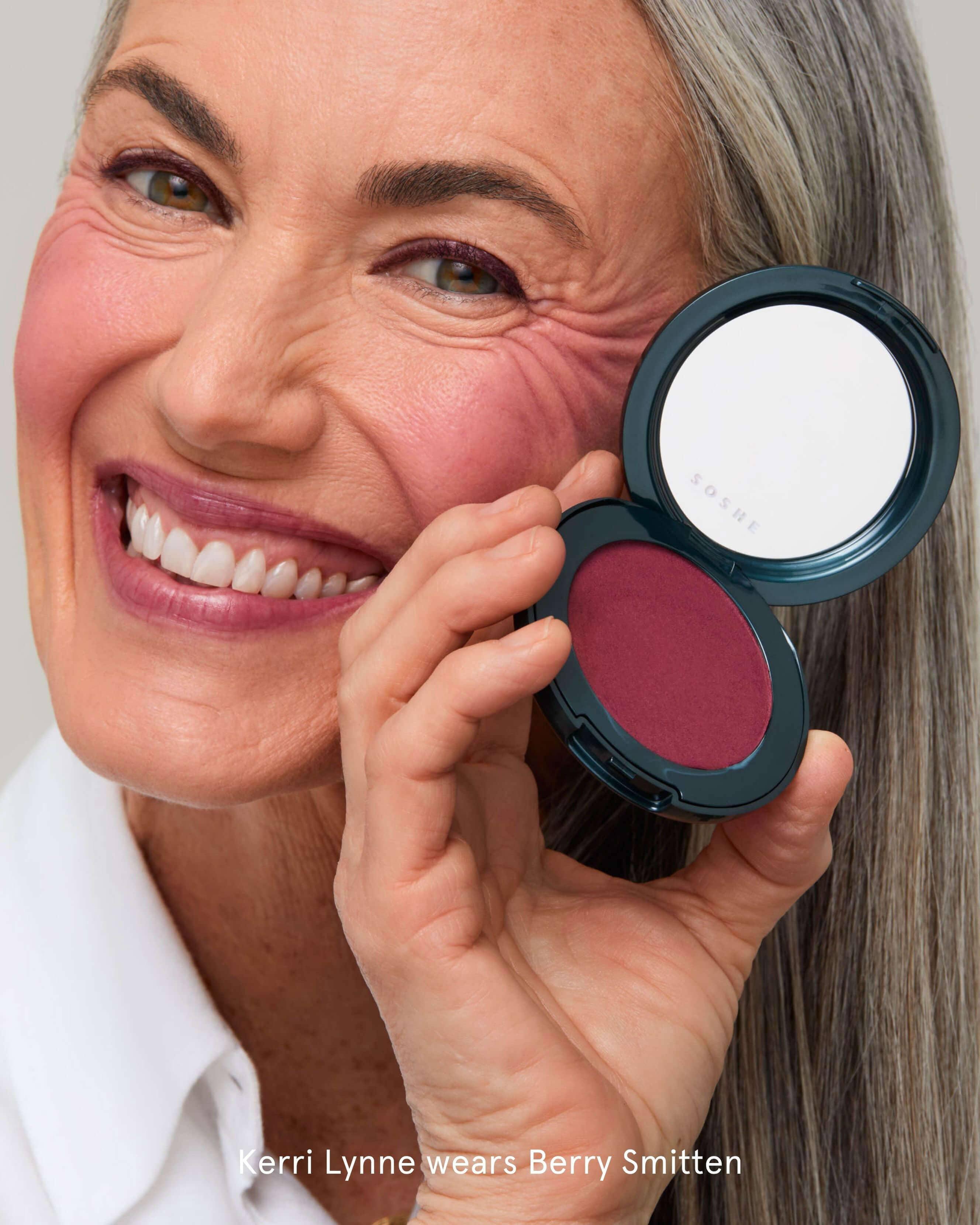 Blurring Pillow Blush & Brush Combo 13